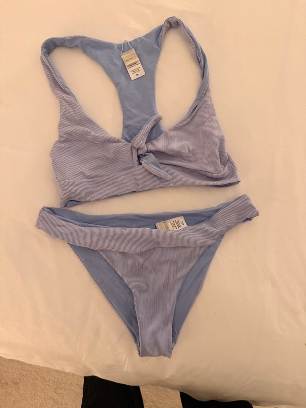 L*Space Ribbed Bikini Set — Lavender Purple